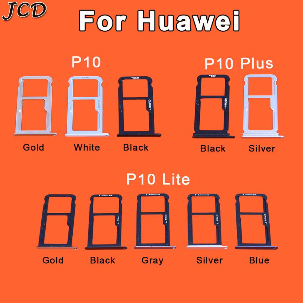 JCD Voor Huawei P10/P10 Plus/P10 Lite Sim-kaart Lade Houder Met Micro SD Card Tray Slot houder Vervanging Deel
