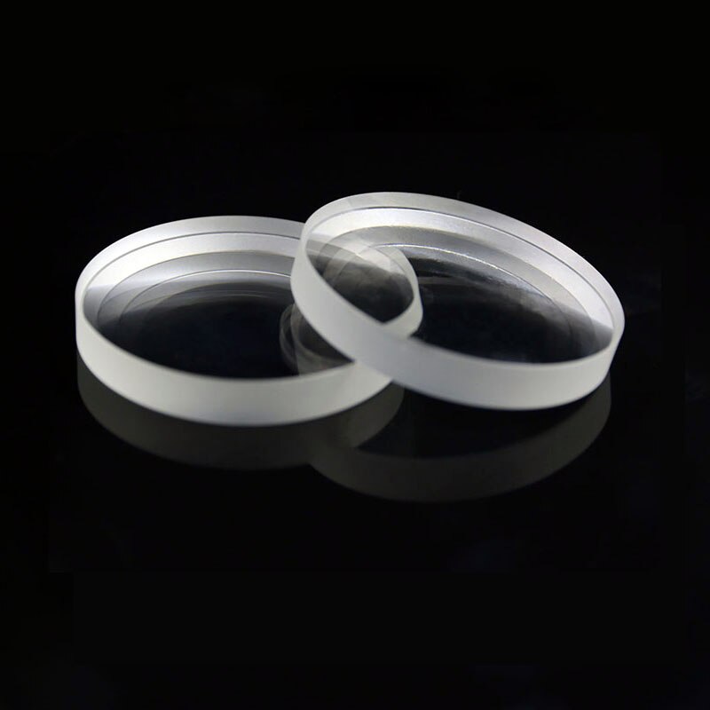 Verre optique K9, Double Concave 40 43 42mm 52mm, distance focale bi-concave-40 -123mm, lentille miniature pour oculaire, expérience physique