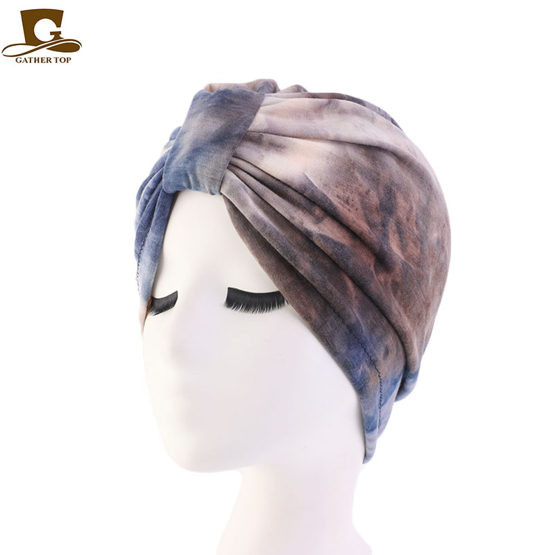 Modale Tulband Slaap Cap Voor Haaruitval Thuis Head Cover Voor Chemo Vrouwen