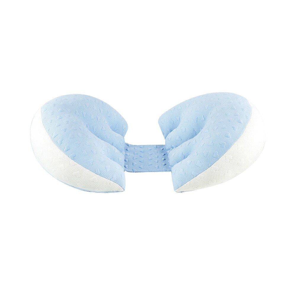 Schwangerschaft Kissen Schlafen Bambus Faser Kissen Schwangerschaft Waschbar U bilden Kissen Seite Schläfer Mutterschaft Bauch Unterstützung Kissen: Blau Liebe