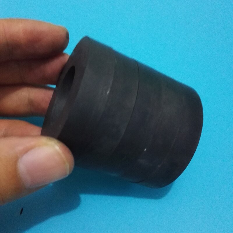 Aimant permanent en ferrite | 4 pièces D50 * 10mm, trou de 25mm température de travail-40 à + 220 Celsius, anneau permanent, aimant de haut-parleur