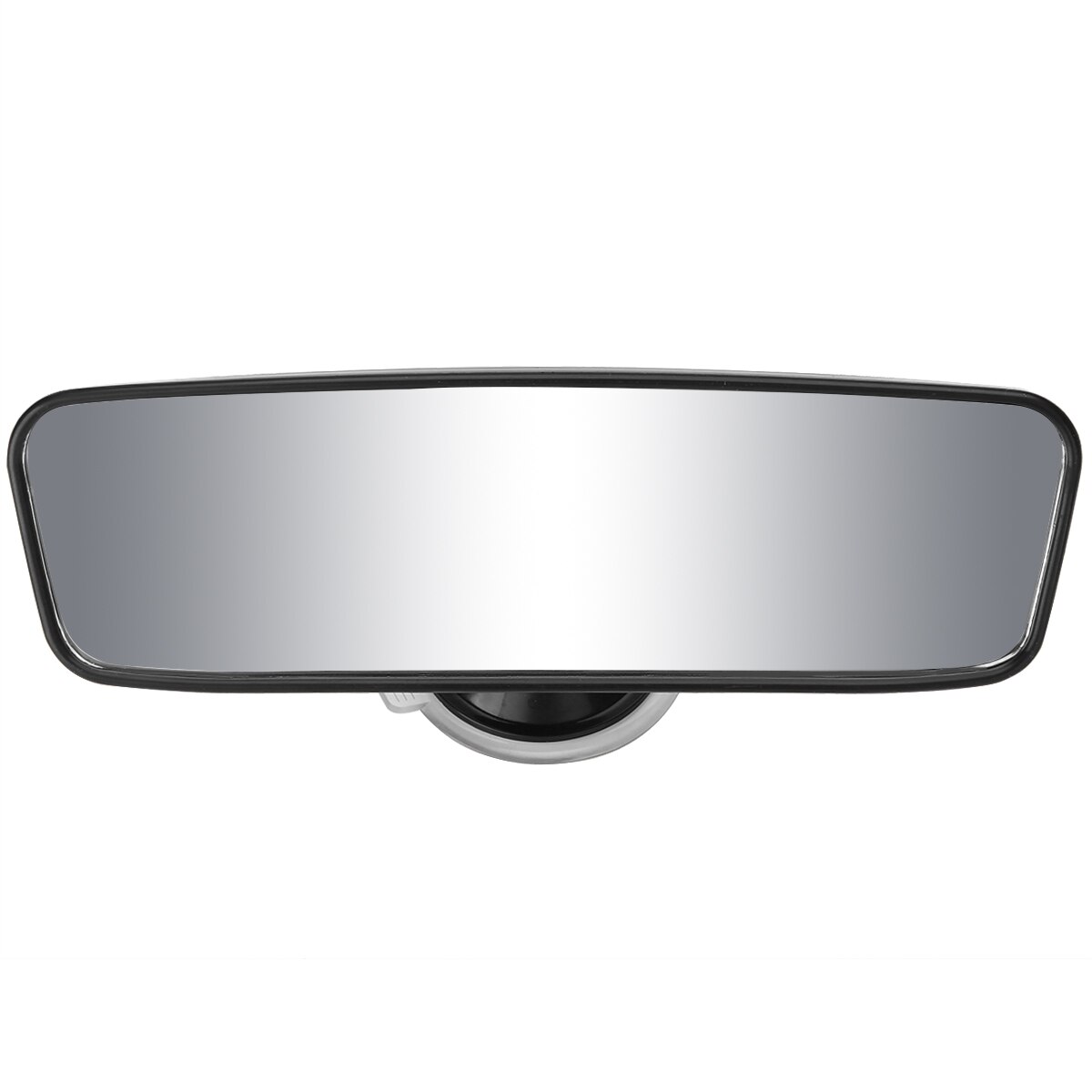 1 Uds. Espejo retrovisor interior trasero de 20x6 cm panorámico gran angular trasero para asiento trasero de coche Vista de bebé camión espejo retrovisor plano ancho ventosa