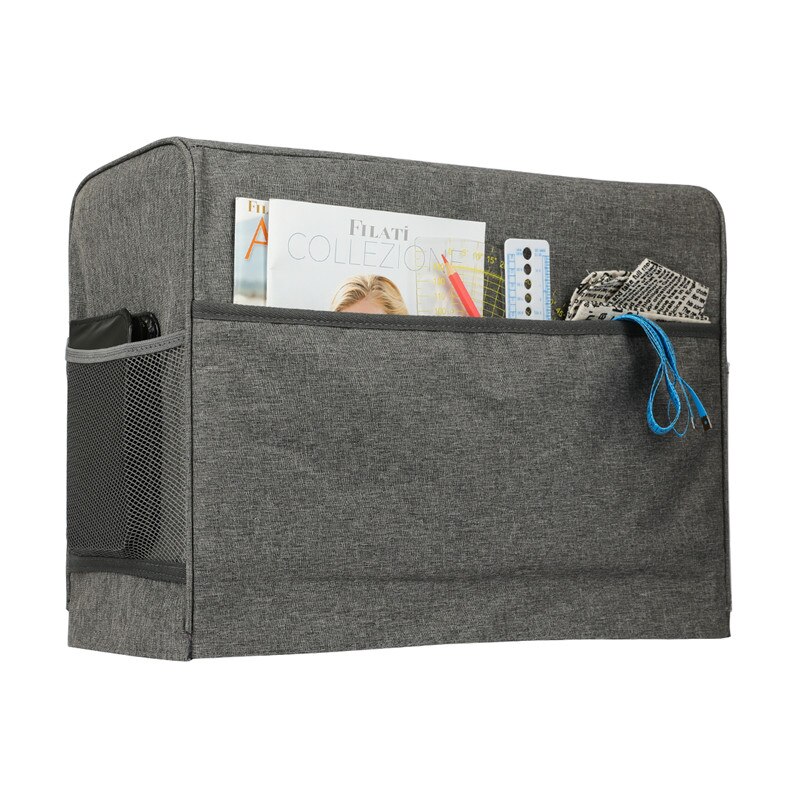 KOKNIT Large Capacity Sewing Machine Dust Cover with Storage Pockets Portable Storage Bag Sewing Machine Bags For Women Mom