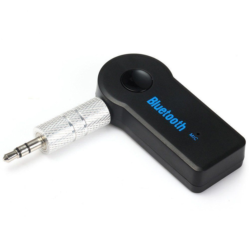Receptor inalámbrico Bluetooth 5,0 2 en 1, conector de 3,5mm para música de coche, audio, aux A2DP, adaptador transmisor de auriculares, receptor manos libres: Default Title