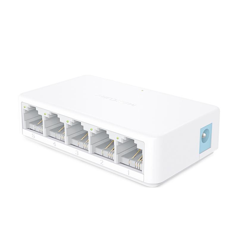QUECKSILBER S105C 5-Hafen Schreibtisch Ethernet schalten, 10/ 100Mbps Auto-Verhandlung RJ45 Häfen, Auto MDI/MDIX