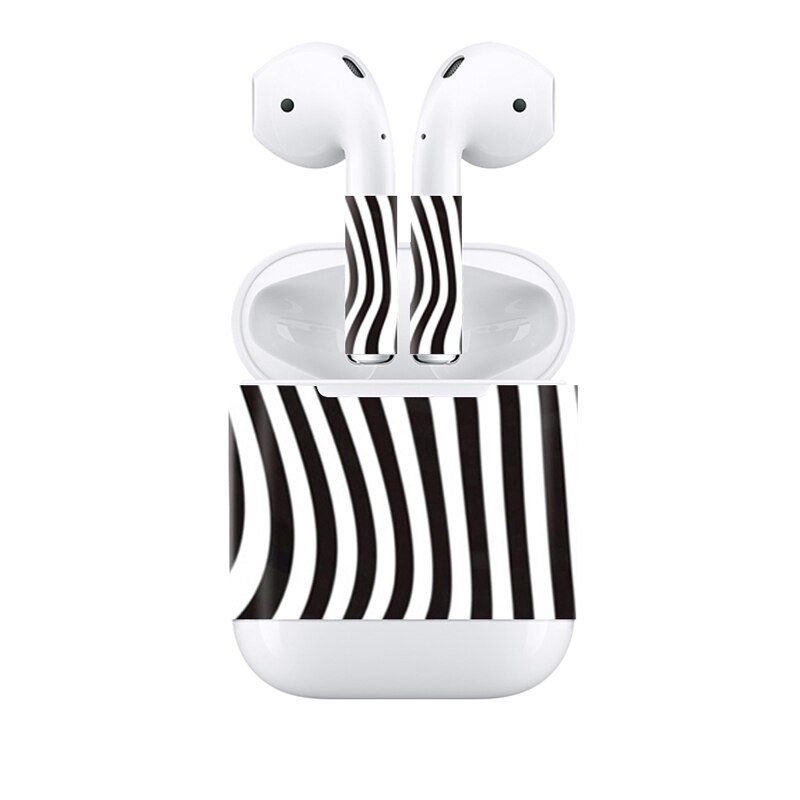 Komende Stickers voor AirPods Skin Siliconen Case voor AirPods Skin Decal Beschermende Cover Wraps: AirPods0041