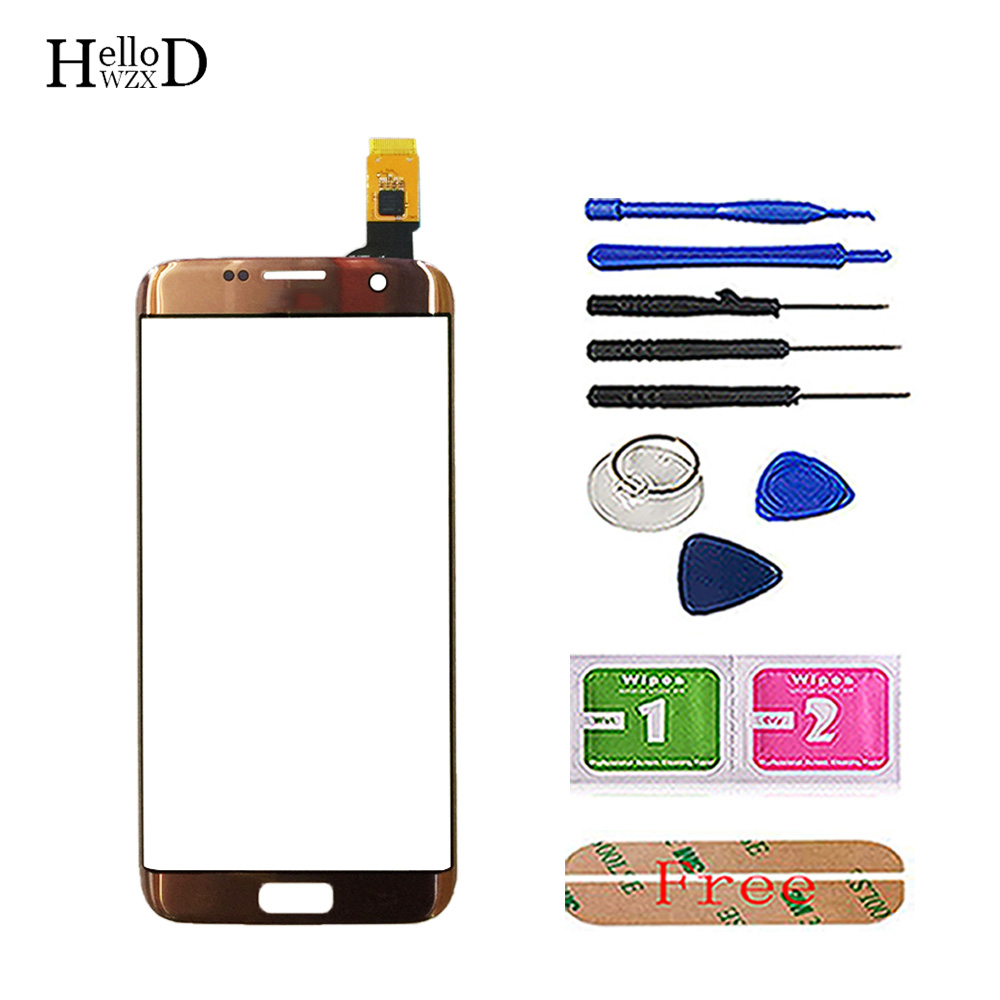 Mobile Touch Screen For Samsung Galaxy S7 Edge G9350 G935 G935F Touch Screen Sensor Digitizer Glass Front Panel Tools