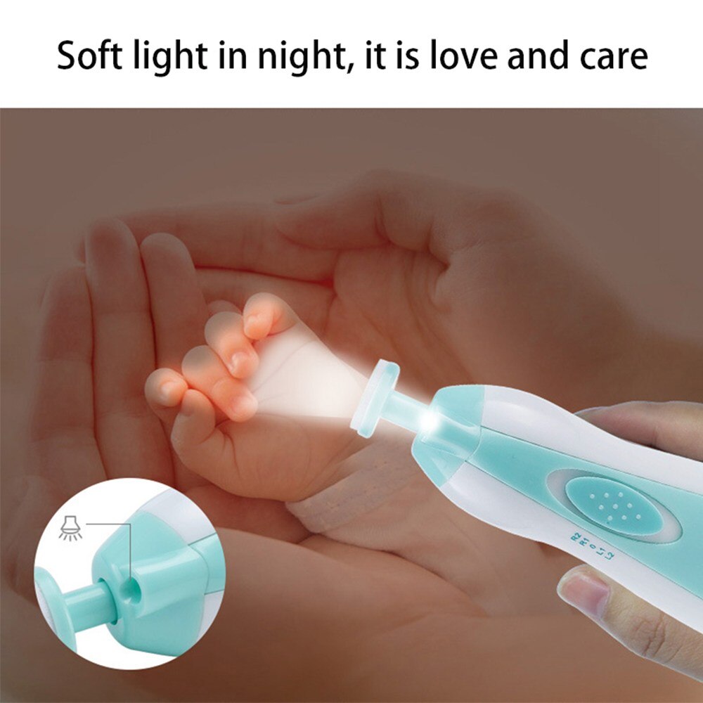 Elektrische Baby Nail Trimmer Kids Schaar Zuigeling Nail Care Safe Nagelknipper Cutter Voor Newbron Nail Trimmer Manicure