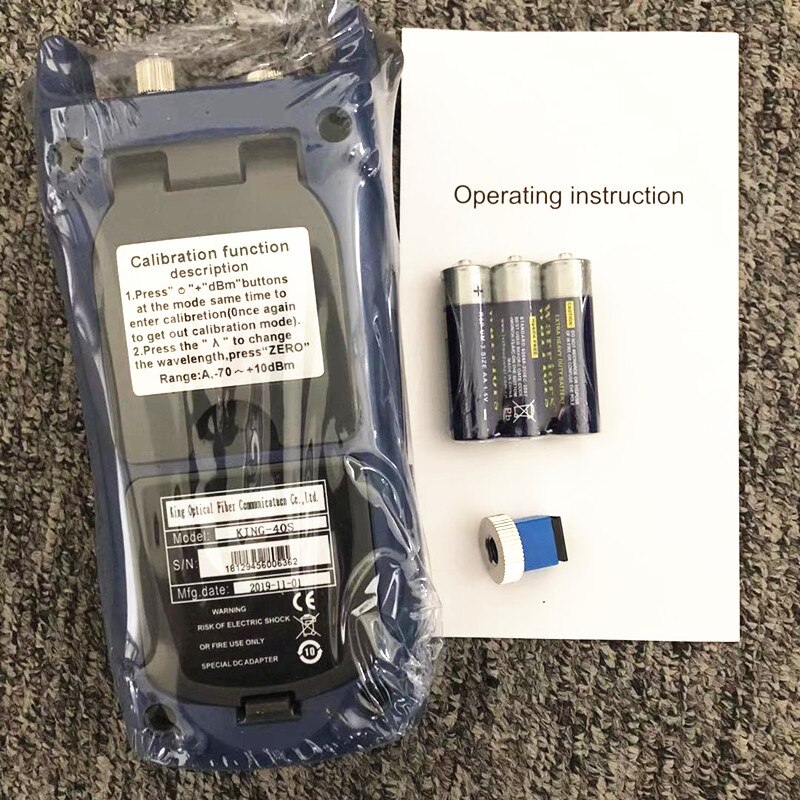 KING-30S 2in1 compteur de puissance à fibres optiques-70 à + 10dBm et 1mw 5km 10KM testeur de câble à fibres optiques localisateur de défaut visuel