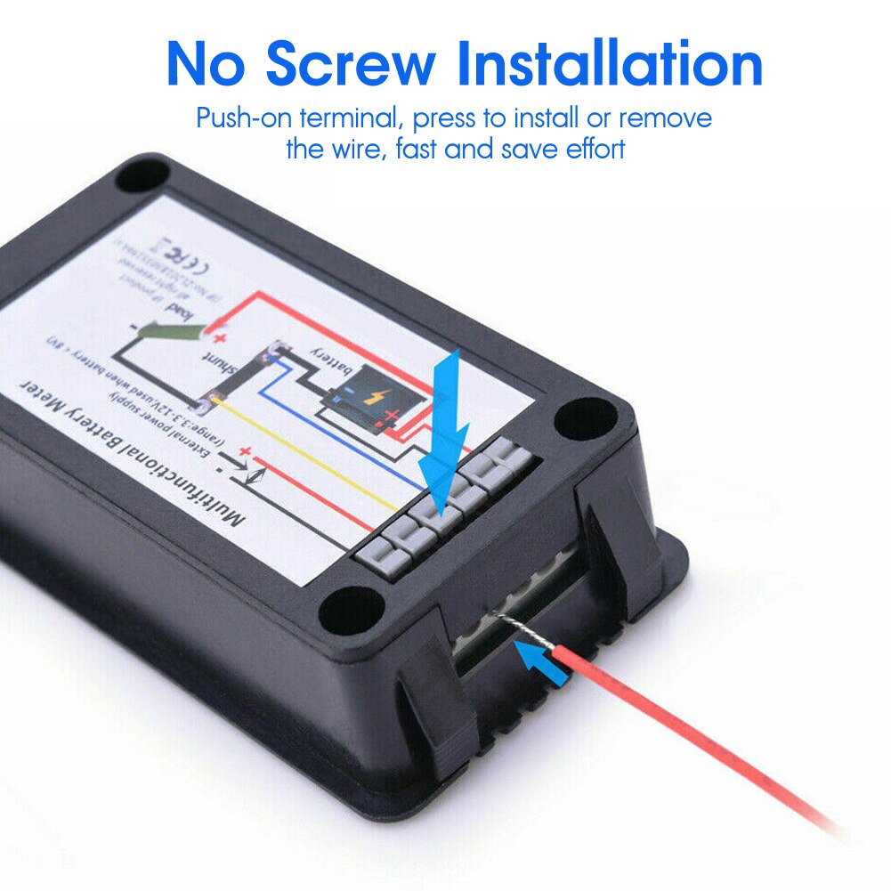 Lcd Digitale Monitor Watt Meter Dc Ampèremeter Rc Batterij Power Volt Amp Analyzer