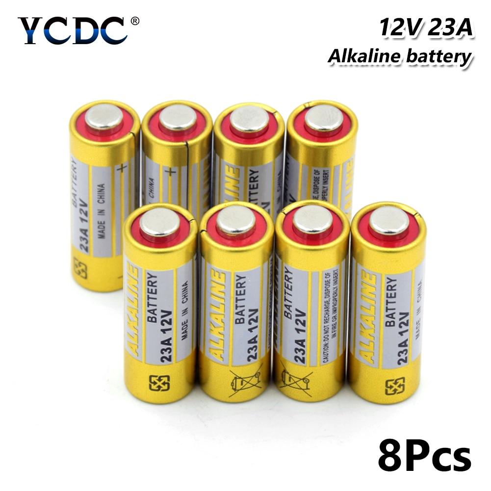 8 Stuks 12V 23A Droge Batterij GP23A GP23AE 23A 23AE 23GA A23 A23S E23A 21/23 Alkaline Batterijen Voor Afstandsbediening deurbel