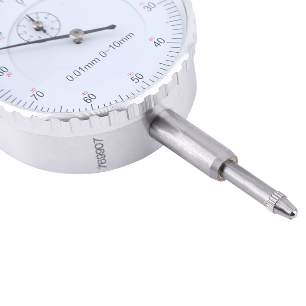 Instrumento de medición de precisión de 0,01mm herramienta de precisión Indicador de Dial indicador de prueba Indicador de esfera redonda Indicador de contacto Vertical