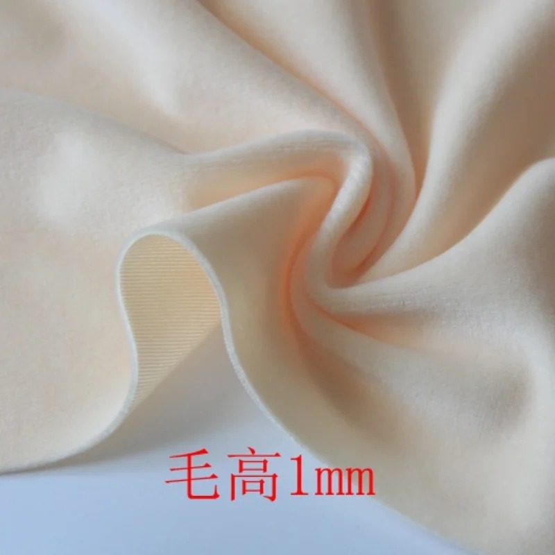 50x50cm 1mm Puppe Haut Stoff Fabrik Spezielle Haut Farbe Stoff Kristall Super Weiche Kurze Plüsch Stoff DIY handgemachte Tuch TJ9871