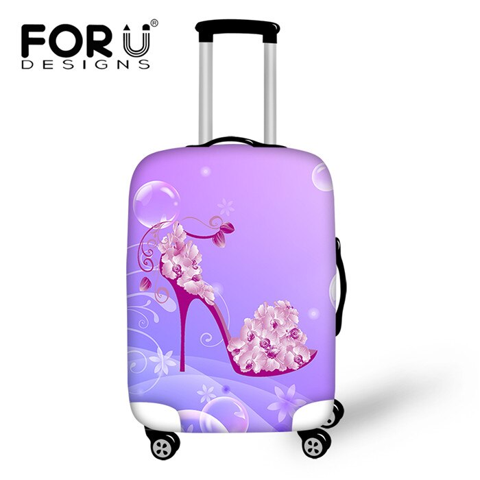 FORUDESIGNS Dust-proof Elastic Covers Pattern Anti-dust Rain Case On Suitcase Protect Bag Fits For 18-30 Inch Trunk Case: CC90055 / L