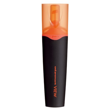 6 Stuks Uni Mitsubishi USP-200 Markeerstiften Marker Pen Premium Fluorescerende Pen Schuine Tip 6 Kleuren Beschikbaar: Oranje