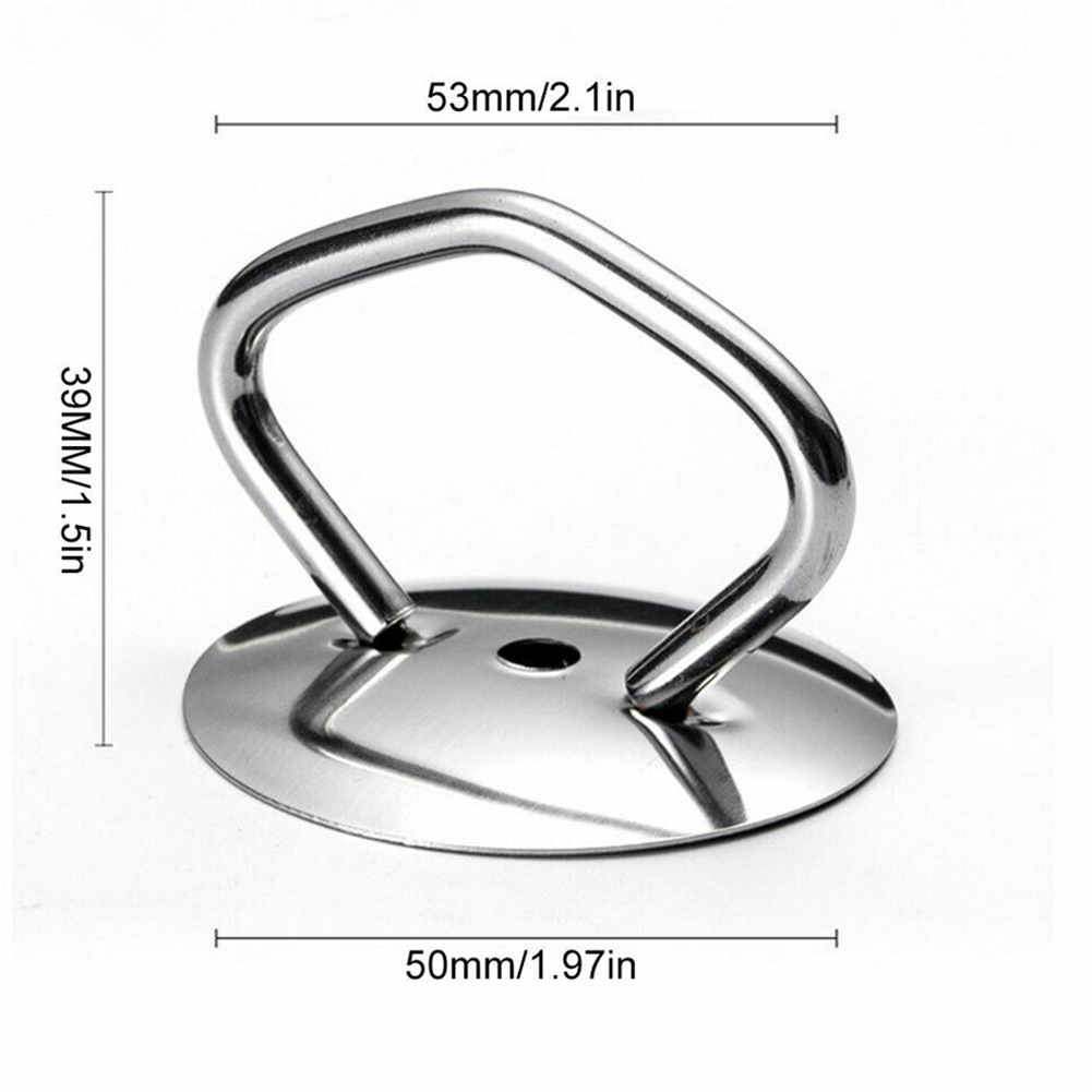 1pc/ 3pc stk . håndtag til grydelåg i rustfrit stål 4.9 x 5.3 x 4.1 cm universelle håndtag til låg til køkkengrej, dele og tilbehør