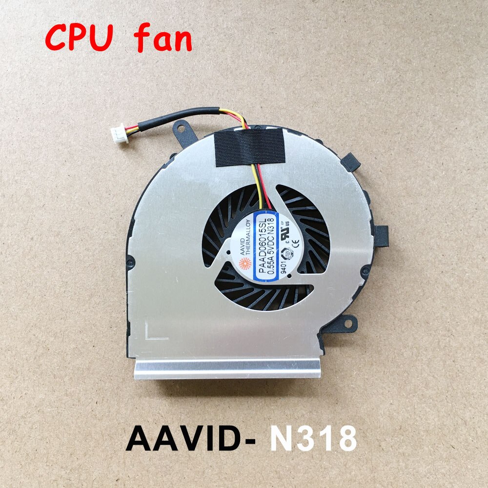 CYRMZAY CPU Fan Compatibile per MSI GF72 GL72M GL72 GP72