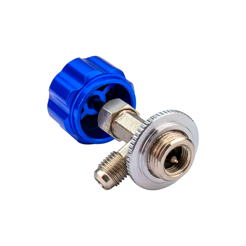 M12 1/4 ''R12 R22 R600a refrigerante puede tocar válvula dispensadora abridor de botellas de Gas