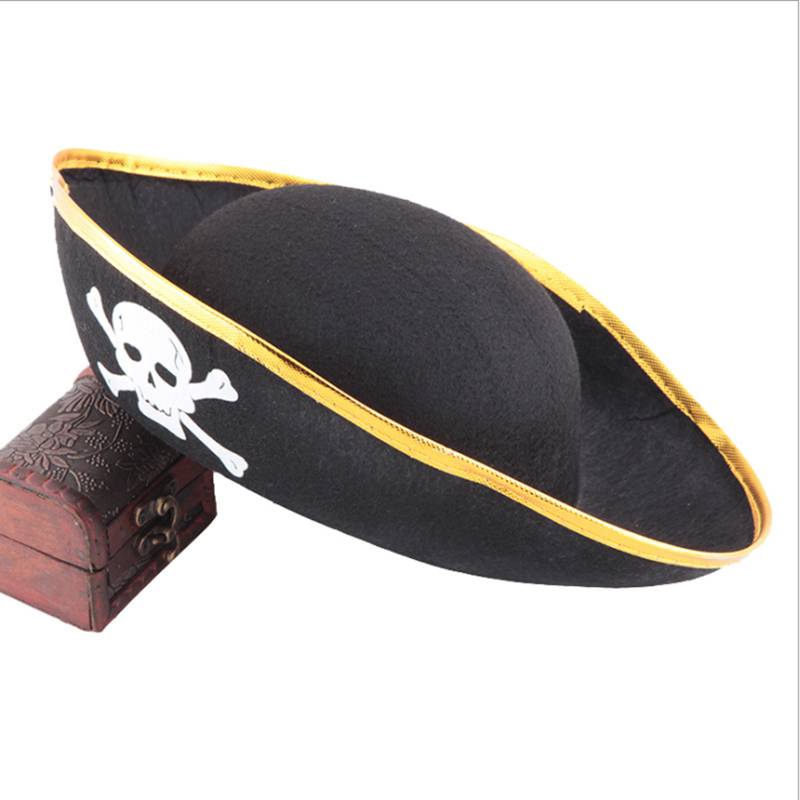 WZCX – casquette de Pirate avec tête de mort, chapeau de Cosplay, décontracté, unisexe, pour fête d&#39;halloween,