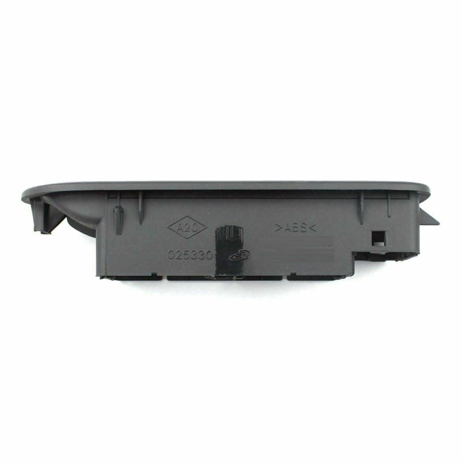 Ajuste para Renault Megane II 2 (Mk2) scenic 2, marco de botón de cristal, piezas de repuesto de coche izquierda, 8200195937
