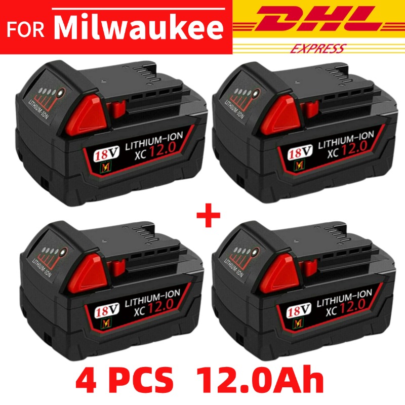 18V für Milwaukee m18 xc Ersatz-Lithium batterie 48-11-310 48-11-3100 48-11-3100 48-11-3100 48-11-22 400-22 400-20 411-22