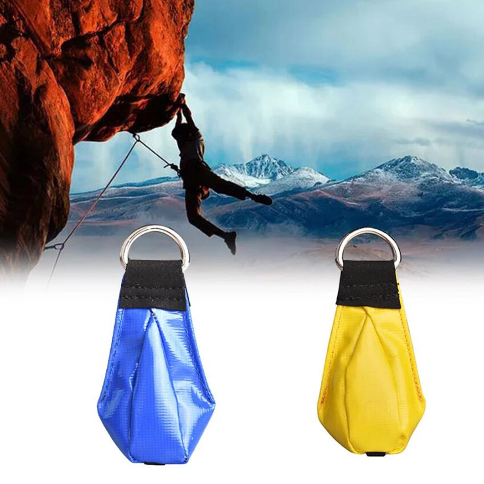 210G Rock Climbing Throw Bag Arborist Tree Rigging Rope Work Weight Bag Tree Climbing Working Mountaineering Gear
