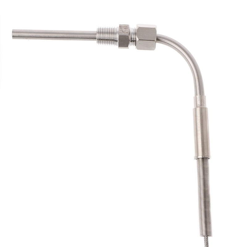 -100~1250°C Stainless Steel EGT Temperature Sensors Thermocouple K Type For Motor Exhaust Gas Temp Probe 1m/2m/3m/4m/5m
