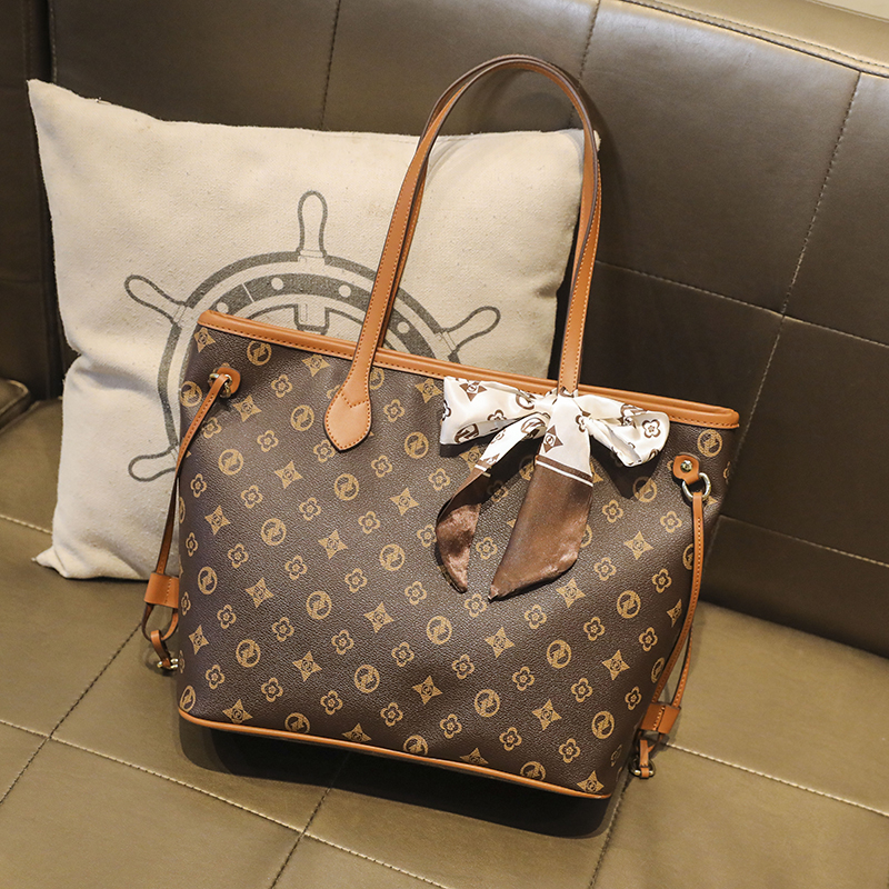 Luxury Brand Top-Handle Bags Leather Bags for Women Ladies Large Top-handle Shoulder Crossbody Sling Composite Bag