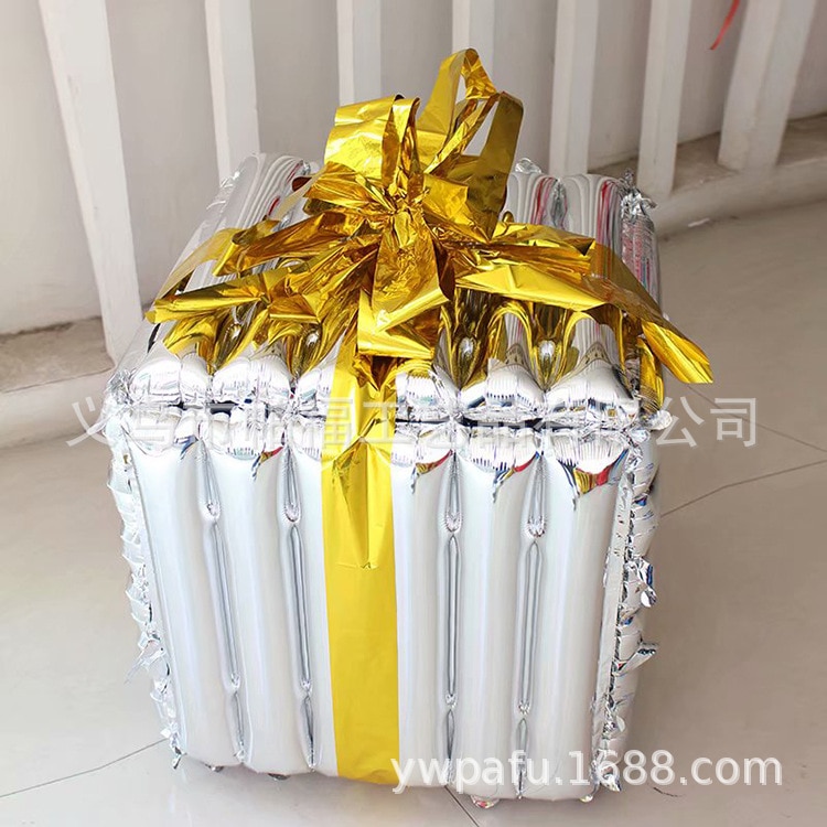 50 Cm Grote Box Cube Folie Ballonnen Happy Birthday Party Decoraties Party Ballonnen Bruiloft Ballonnen Speelgoed Helium Ballon