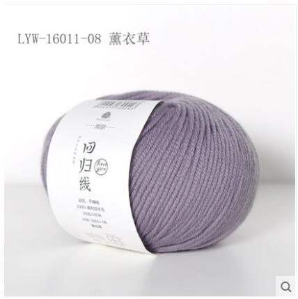 300g(50g*6pcs) 100% Merino Wool Yarn Coarse Wool Hand Woven Knitting Wool Thread Knit Scarf: LYW1601108