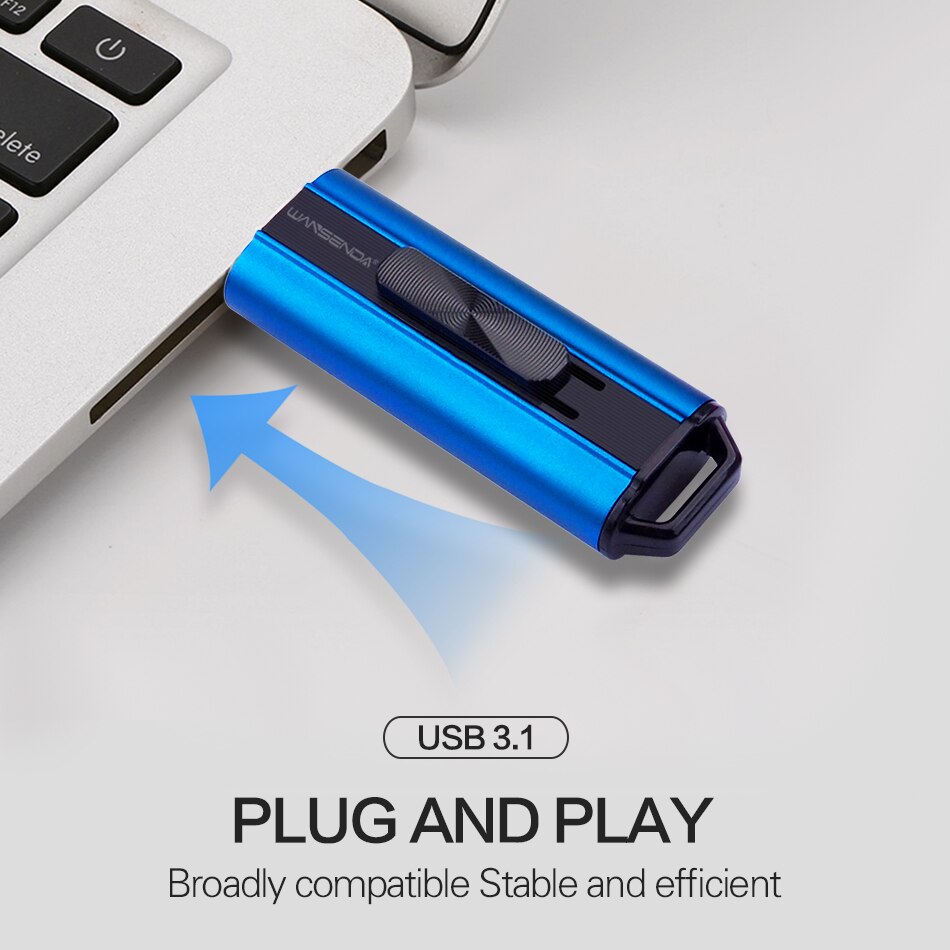 Nowy USB Wansenda 3.0 pamięć USB Pen Drive 16GB 32GB 64GB 128GB 256GB 512GB dysk zewnętrzny Flash Pendrive Pendrive