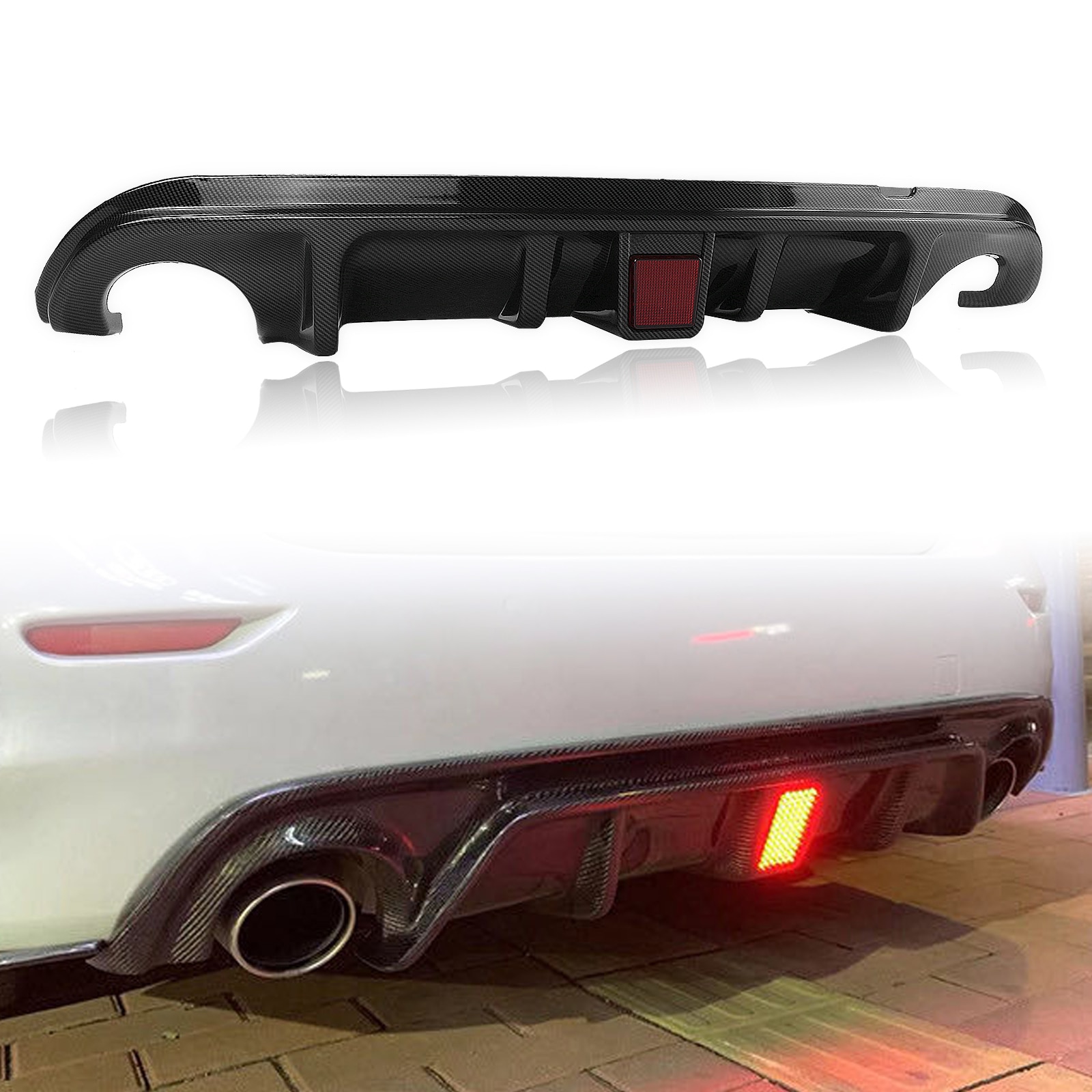 Peugeot 108 Spoilers achterruit voorraad