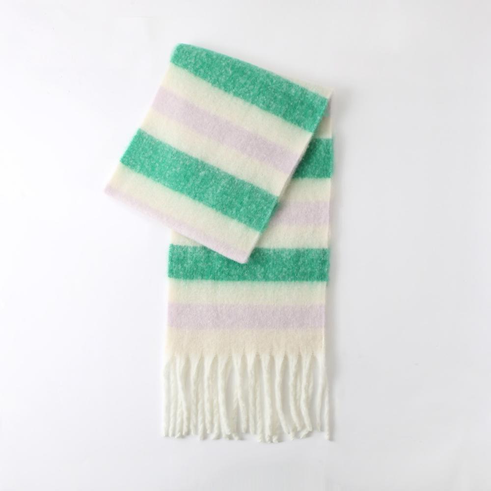 Winter vrijetijdsverdikking imitatie kasjmier dames wol gebreide geruite sjaal trend warme dames sjaal