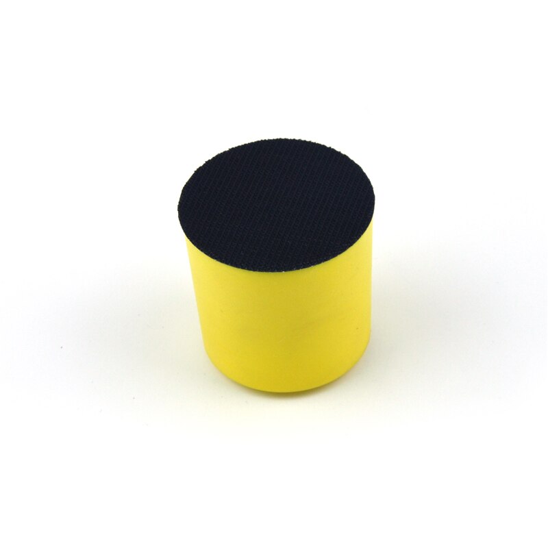 POLIWELL 2 inch Sanding Disc Holder Sandpaper Velcro Backing Polishing Pad Hand Grinding Pad for Hook and Loop Sanding Discs