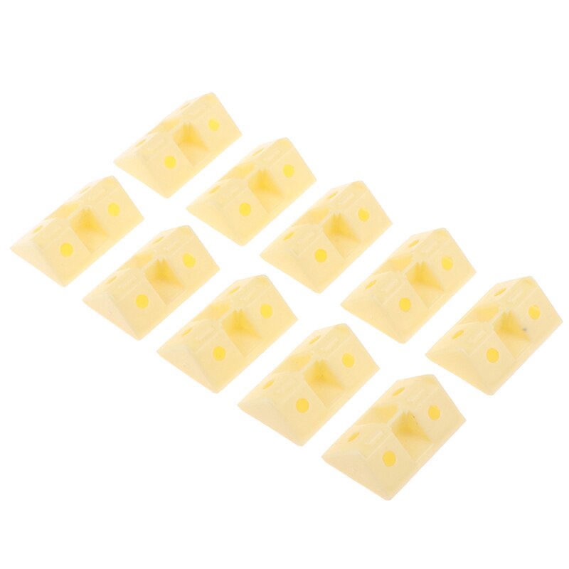 10 Stuks Plastic Verdikt Hoek Meubels, Haakse 90 Graden Hoek, Multiplex Lade Kast Fittings Hoek Code