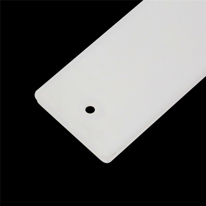 1 PC Red Or White Adhesive Plastic Reflector Reflective Warning Plate Stickers Sign For Car SUV Truck Motorcycle Safety Tool: White