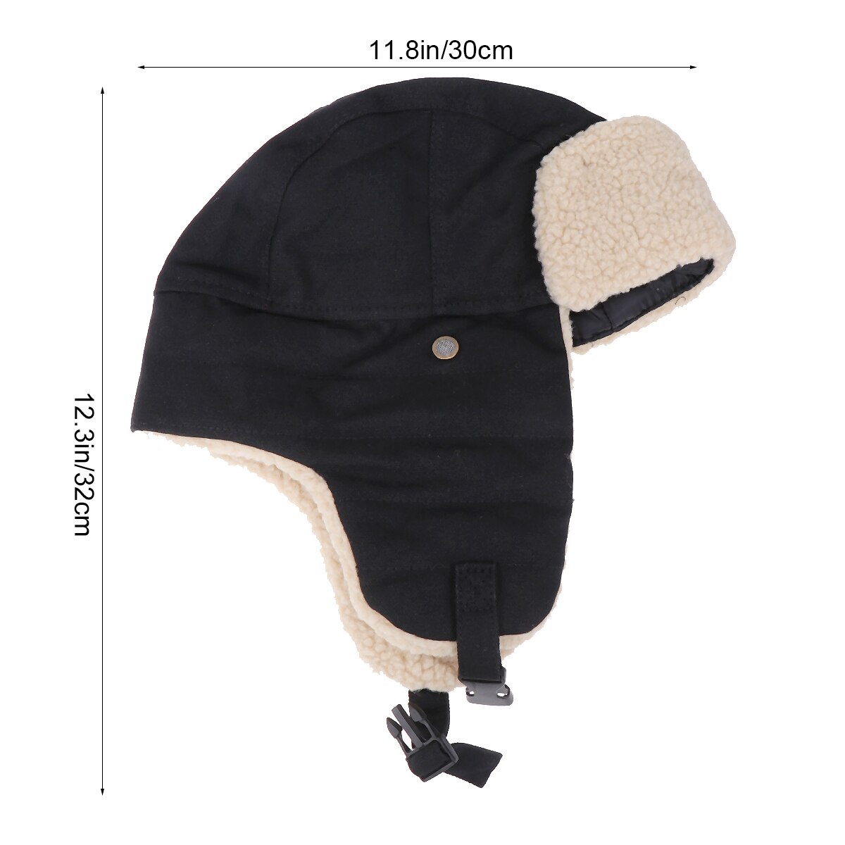 Vinter udendørs vindtæt hat tyk øreklap hætte varm lei feng hat til cykelski