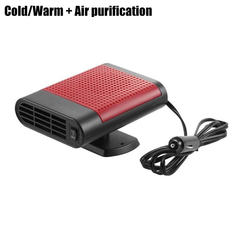 Bilvarmer bærbar bilafrimning hurtigt tåge lav defogger lastbil varmekøling ventilator bilvarmer bil 12v 24v indvendig opvarmning