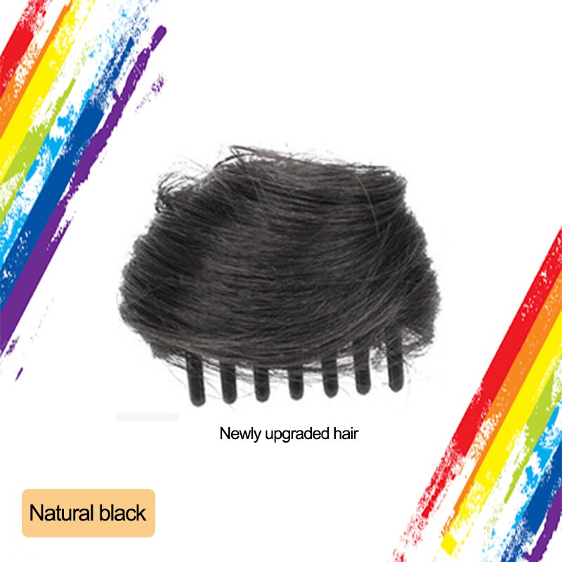 DIANQI synthétique petite pince cheveux Chignon Chignon femmes cheveux chouchou perruques pour femmes fille enfants bandes de cheveux: 4/27HL