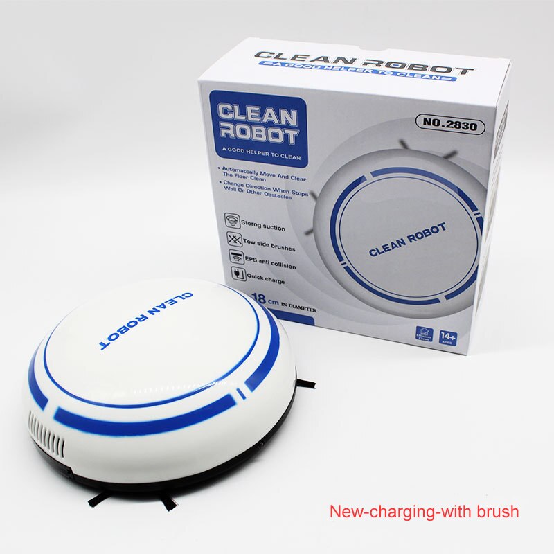 Charging Cartoon Sweeping Robot Mini Home Intelligent Automatic Cleaning Sweeping Belt Vacuum Cleaner Sweeping Machine