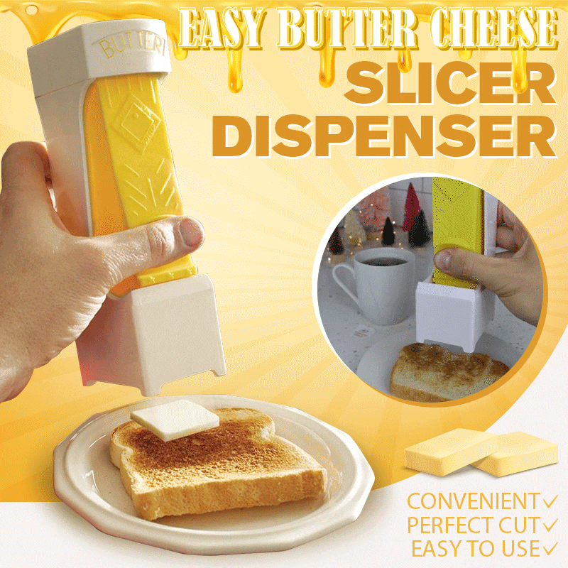 1pcs Stick Butter Cutter Butter Easy Butter Cheese Slicer Dispenser Butter Slicer Toast Shredder Chocolate Kitchen Tool