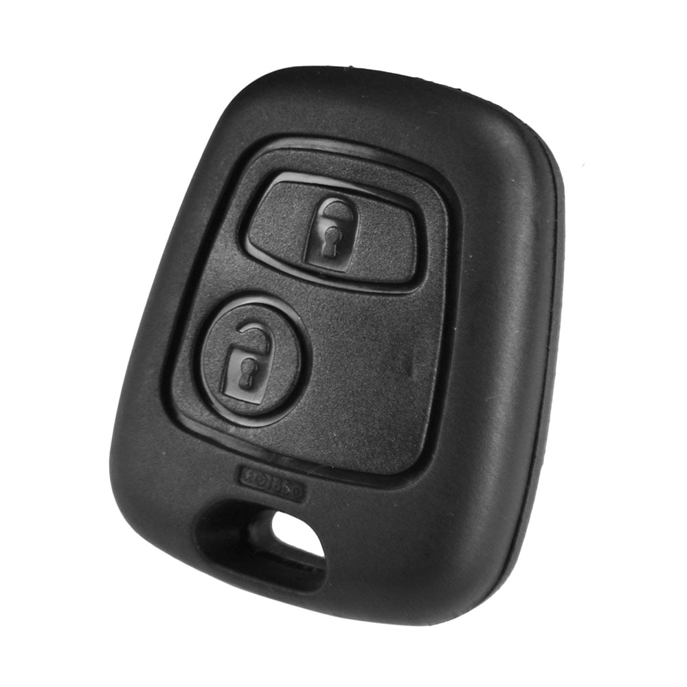 Voor peugeot 307 107 207 407 voor citroen  c1 c2 c3 c4 c5 xsara picasso autosleutel vervangende afstandsbediening sleutel behuizing