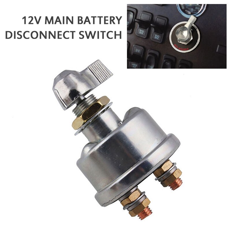 12V Car Cut Off Main Battery Disconnect Switch Battery Disconnect Isolator Switches For UVT Caravan And Boat Car Accessories