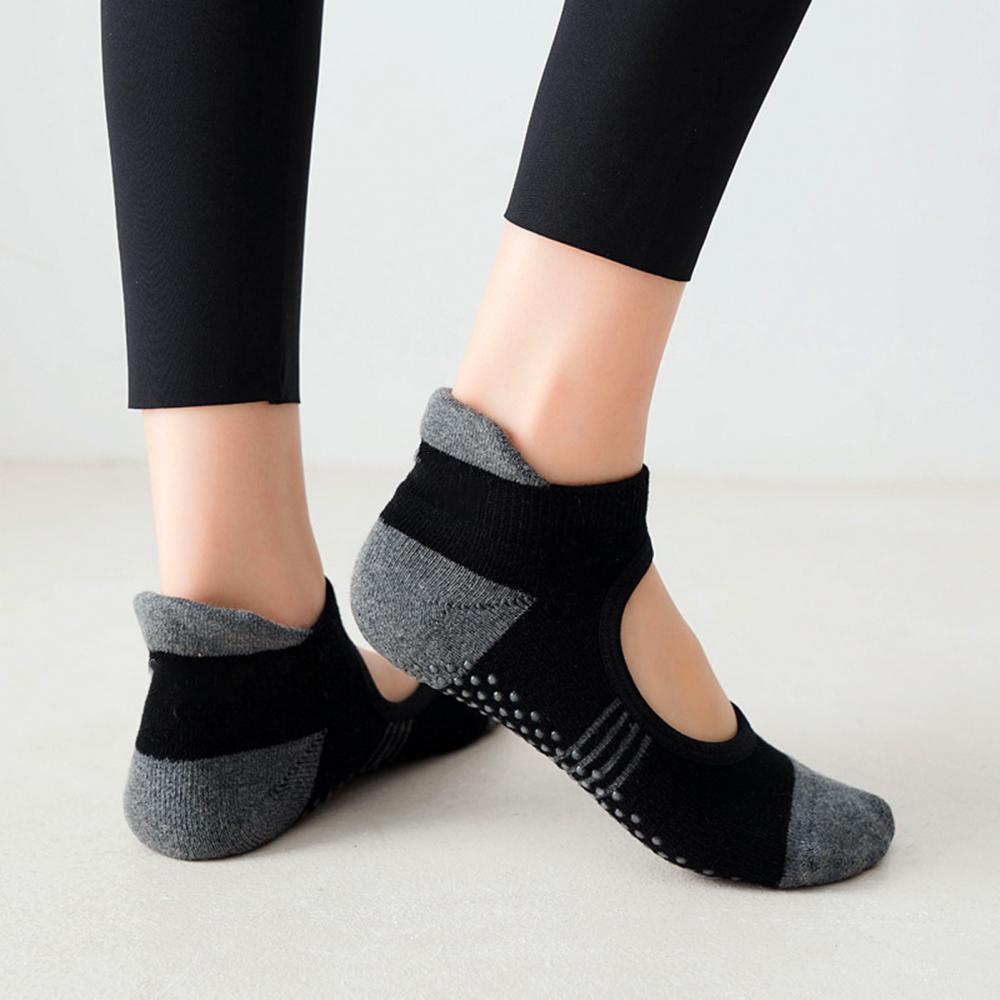 Calcetin De Algodón De Yoga Para Mujer, Medias D... - Grandado