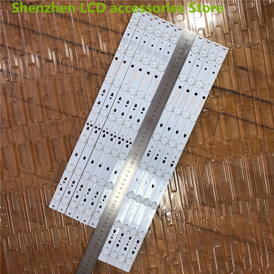 10Pieces/lot FOR Lenovo 48A21Y LCD backlight strip 30348008201 30348007201 LED48D7-ZC14-01 (A)