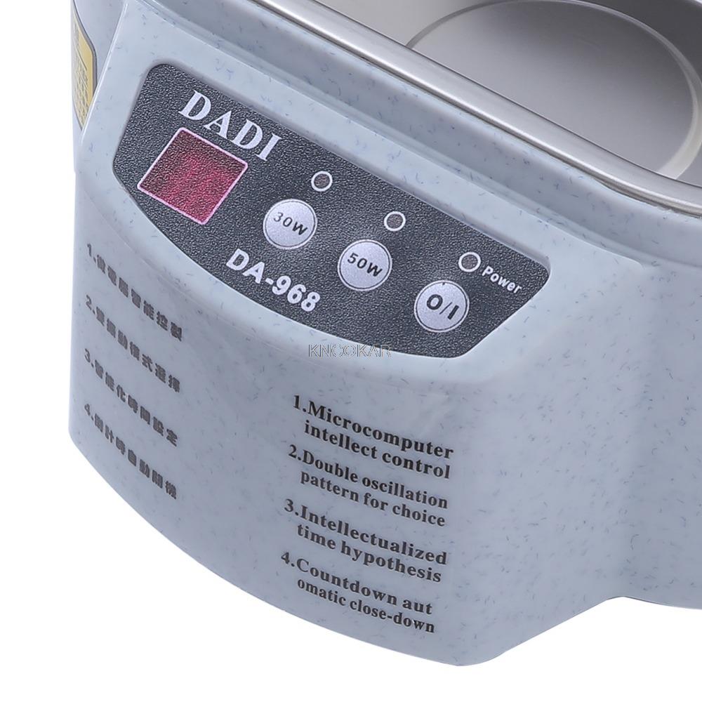 Smart Ultrasone Reiniger Rvs Ultrasound Wave Wassen Voor Sieraden Glazen Ultrasound Bad Machine