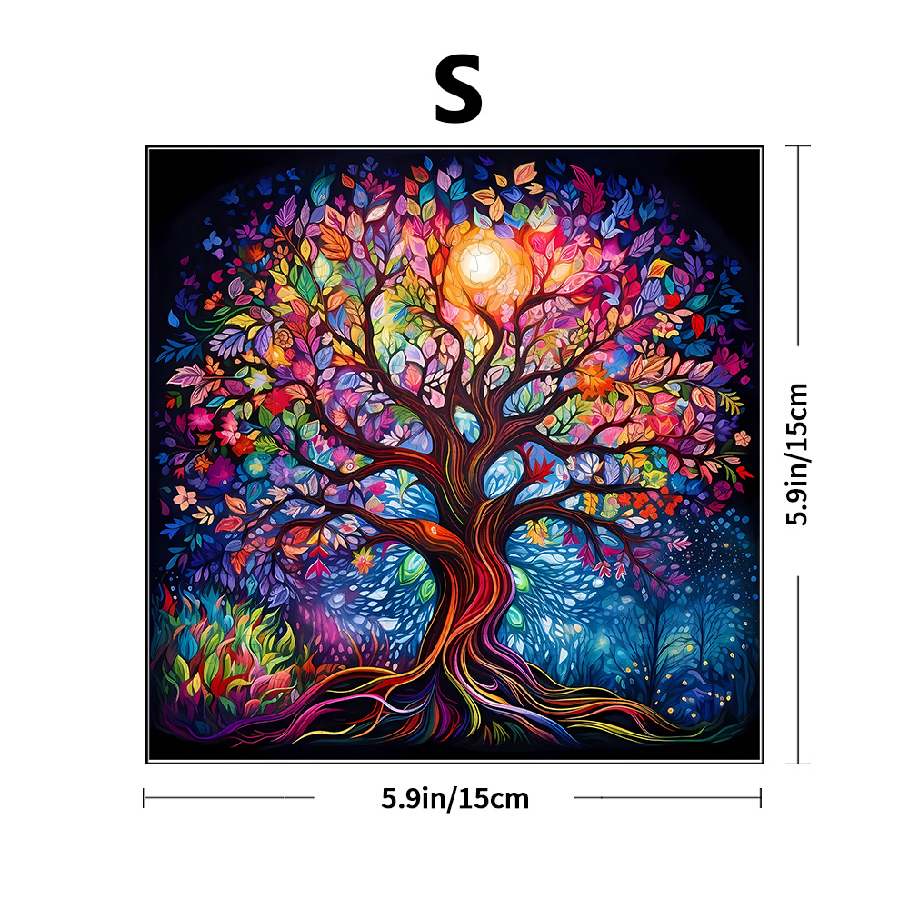 Adult Wooden Puzzle - Tree of Life - Unique Irregular Animal Shape Puzzle - for Teenagers and Adults: WHITE