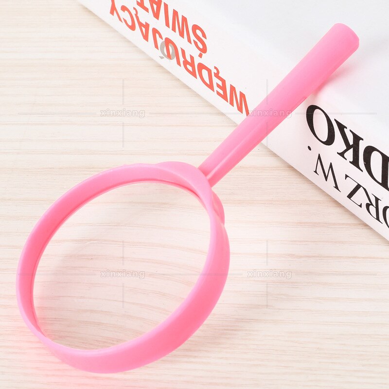 Loupe en plastique pour enfants, Mini Loupe portative 3X pour écoliers de la maternelle