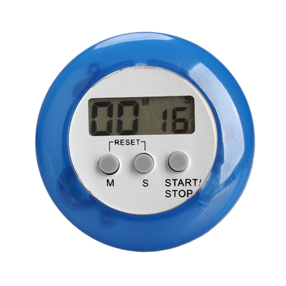 LCD Digital Kitchen Countdown Timer Alarm with Back Stand AUG889: Blue