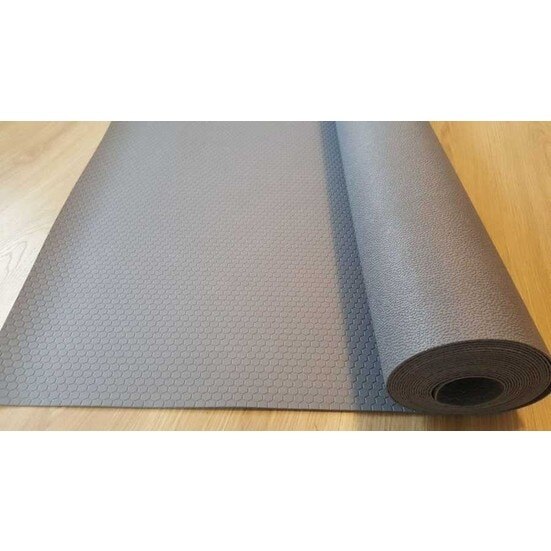 Karbonplast 5 mm Dampproof Mat Gray 25x100 cm (Length x Width) 392701330